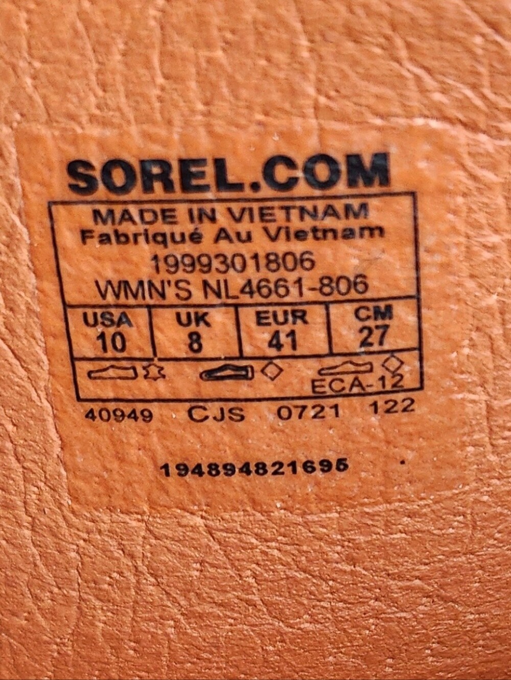 Sorel Ella ll Desert And Chalk Suede Sandal Womans 10 - Picture 10 of 10